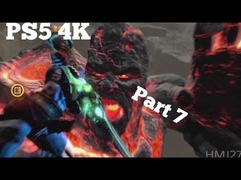 lava titan - God of War 3 Remastered Walkthrough Gameplay Part 7 Full Game (PS5 4K) No Commentary смотреть онлайн