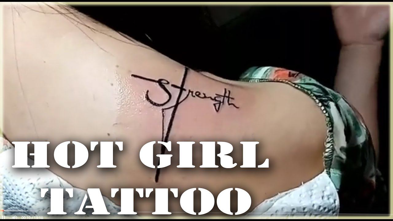 Strenght Cross Tattoo | Girls Tattoos | #GabTattoo #IcenSotelo #katusok #cnctattoo #STIGMA смотреть онлайн