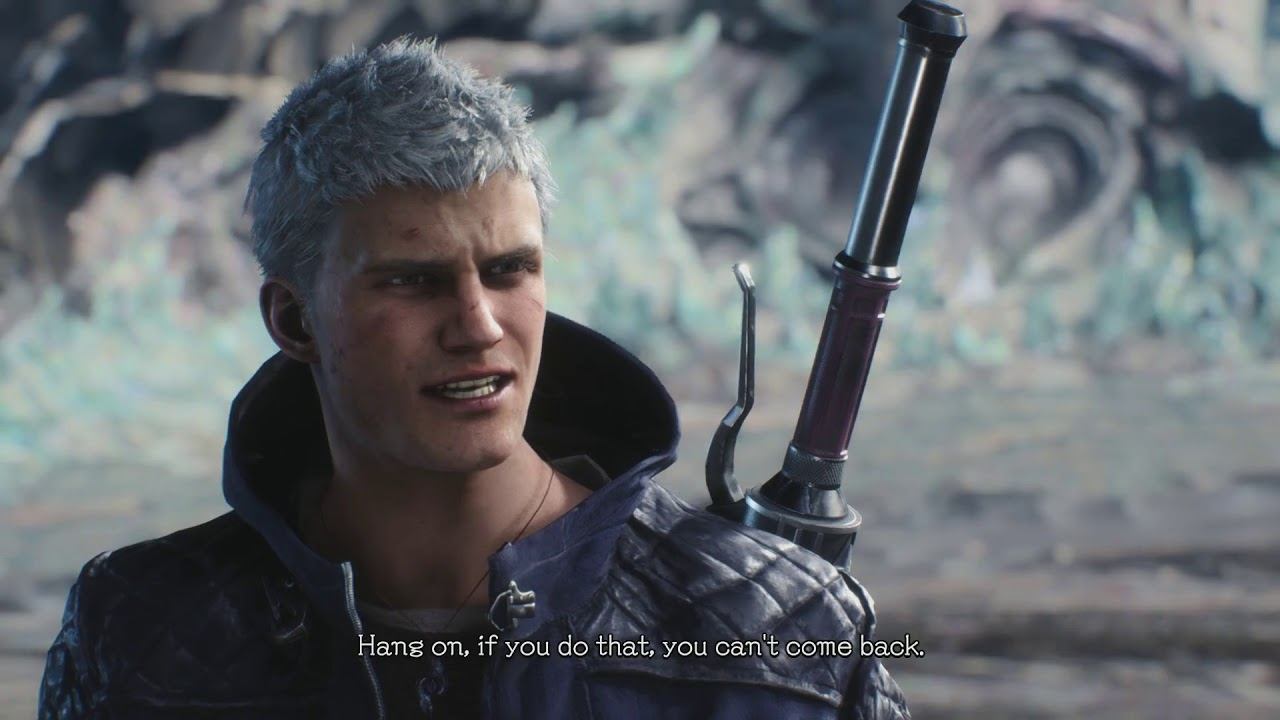 Devil May Cry 5 - Nero Vs Vergil Final Fight HD 4k 60FPS смотреть онлайн