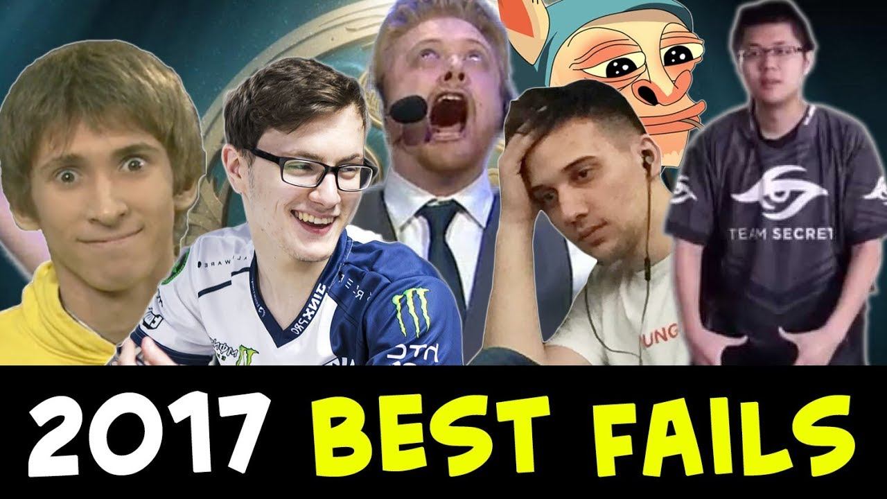 2017 biggest FAIL and FUN plays — Dota 2 смотреть онлайн