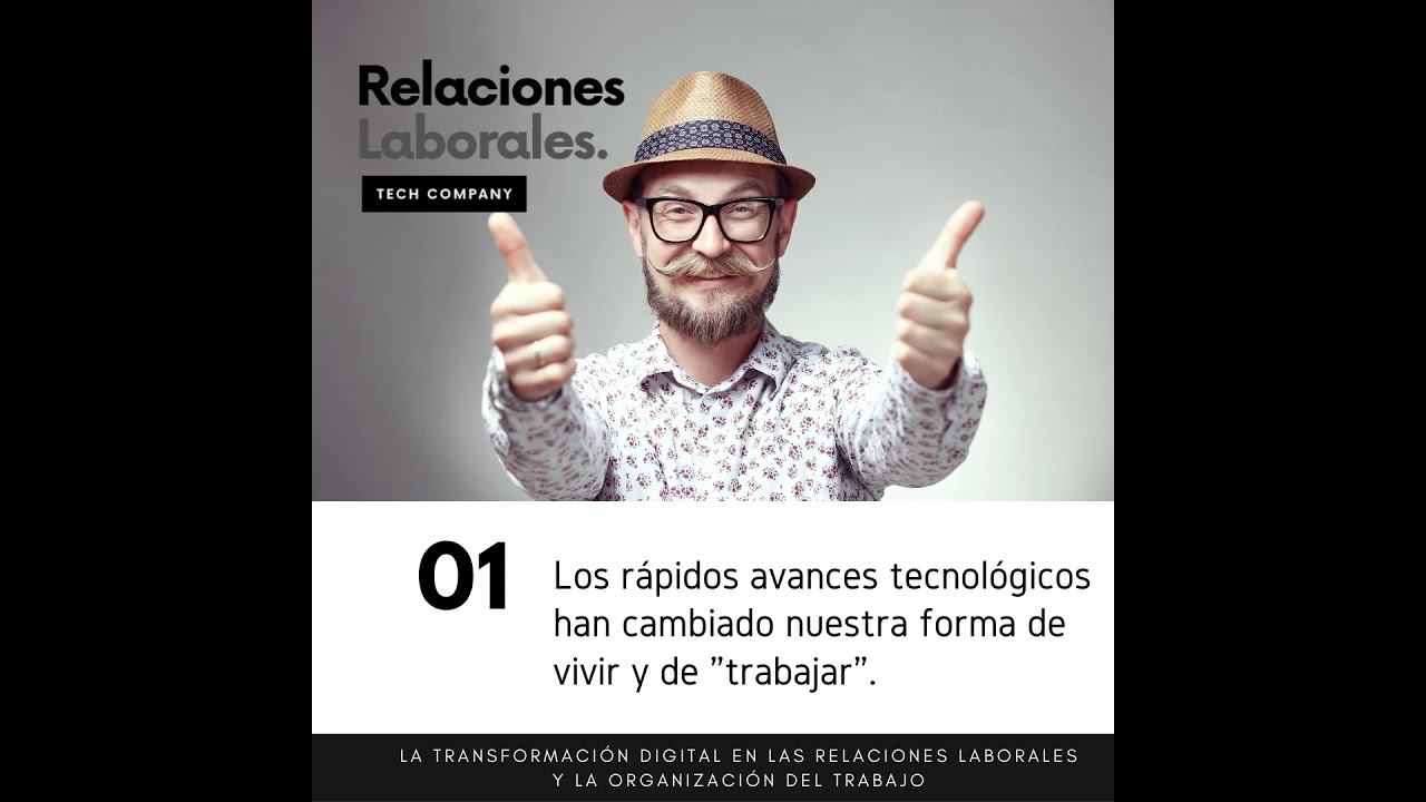 La transformación digital en las relaciones laborales y la organización del trabajo смотреть онлайн