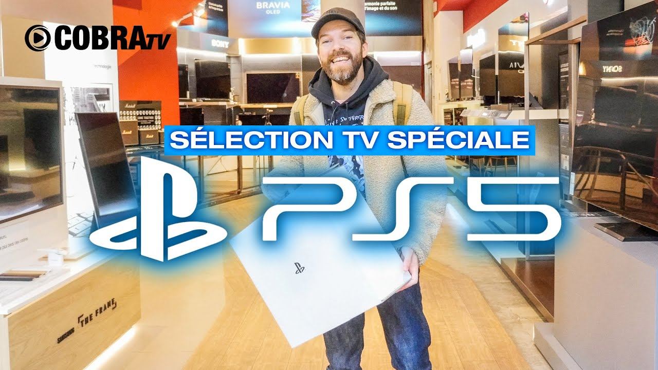 J’ai branché la PS5 sur toutes les TV du magasin Cobra ! mon top 3 pour le Gaming | Cobra TV смотреть онлайн