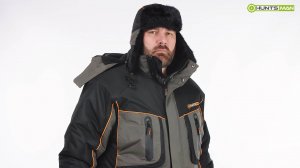 Видеообзор костюмов Huntsman с участием модели