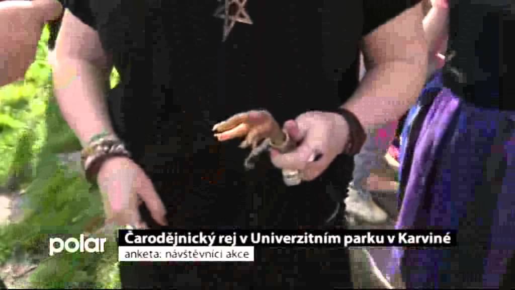 Čarodějnický rej v karvinském Univerzitním parku Karviná Karvinsko Zprávy POLAR TV смотреть онлайн