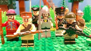 Лего| эволюция русского солдата с Древней Руси до Российской Федерации.