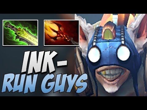 Ink Meepo - RUN NOOBS! | Dota Gameplay смотреть онлайн