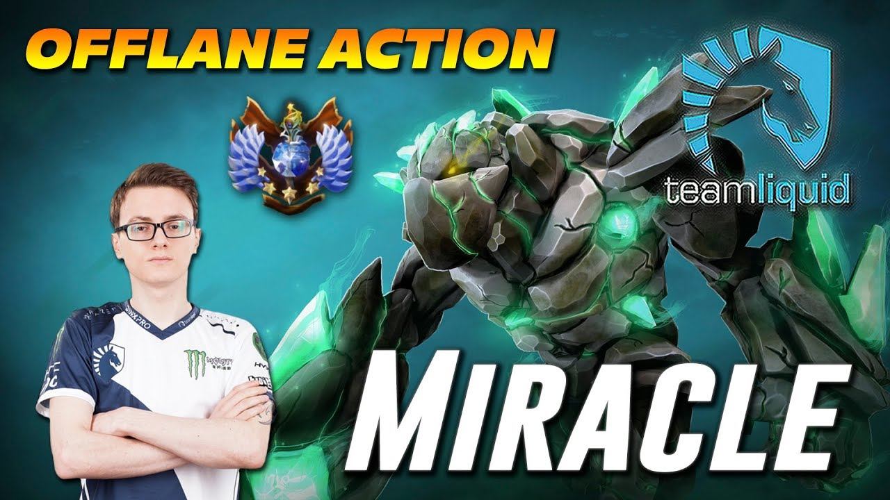Miracle TINY OFFLANE ACTION Dota 2 смотреть онлайн