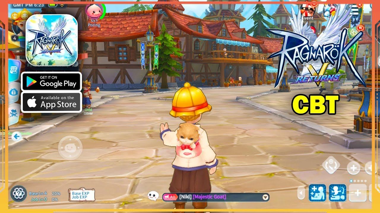 Ragnarok V: Returns CBT Gameplay (Android, iOS) смотреть онлайн