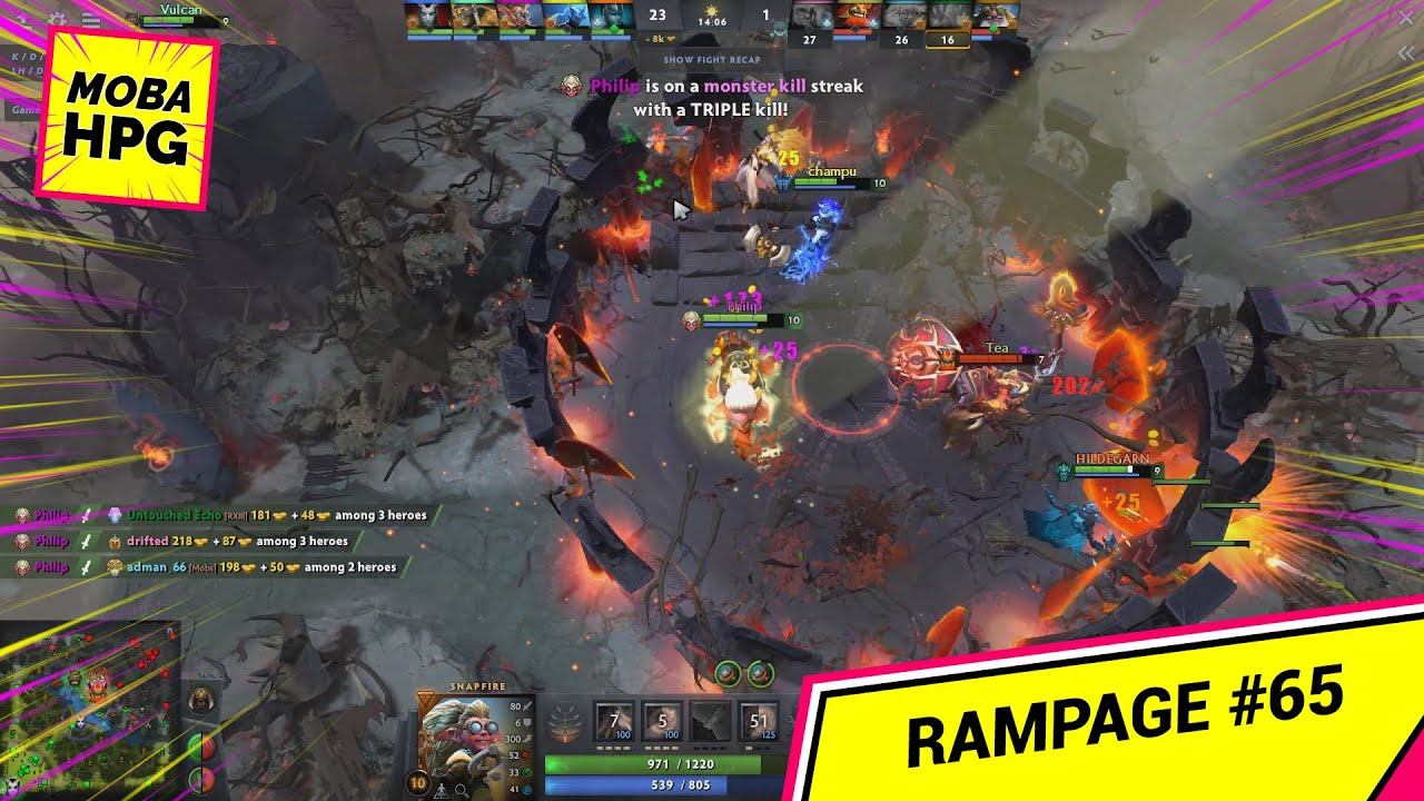 Dota 2 WTF Moments Rampage 2022 #65 смотреть онлайн