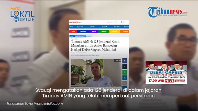 Timnas AMIN Sebut 125 Jenderal Perkuat Persiapan Debat: Didukung Semua Matra, Anies Siap Adu Gagasa смотреть онлайн