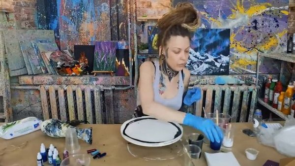 Мастер-класс Resin Art. Космос