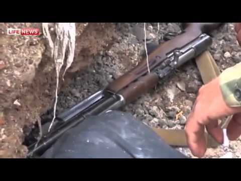 Украина Ополченцы показали кадры после боя в Семёновке 04 06 2014 смотреть онлайн