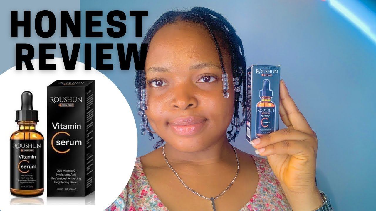 Roushun Vitamin C Serum Review/ PROS and CONS #hyaluronicacid #brightening #vitaminc #roushun смотреть онлайн