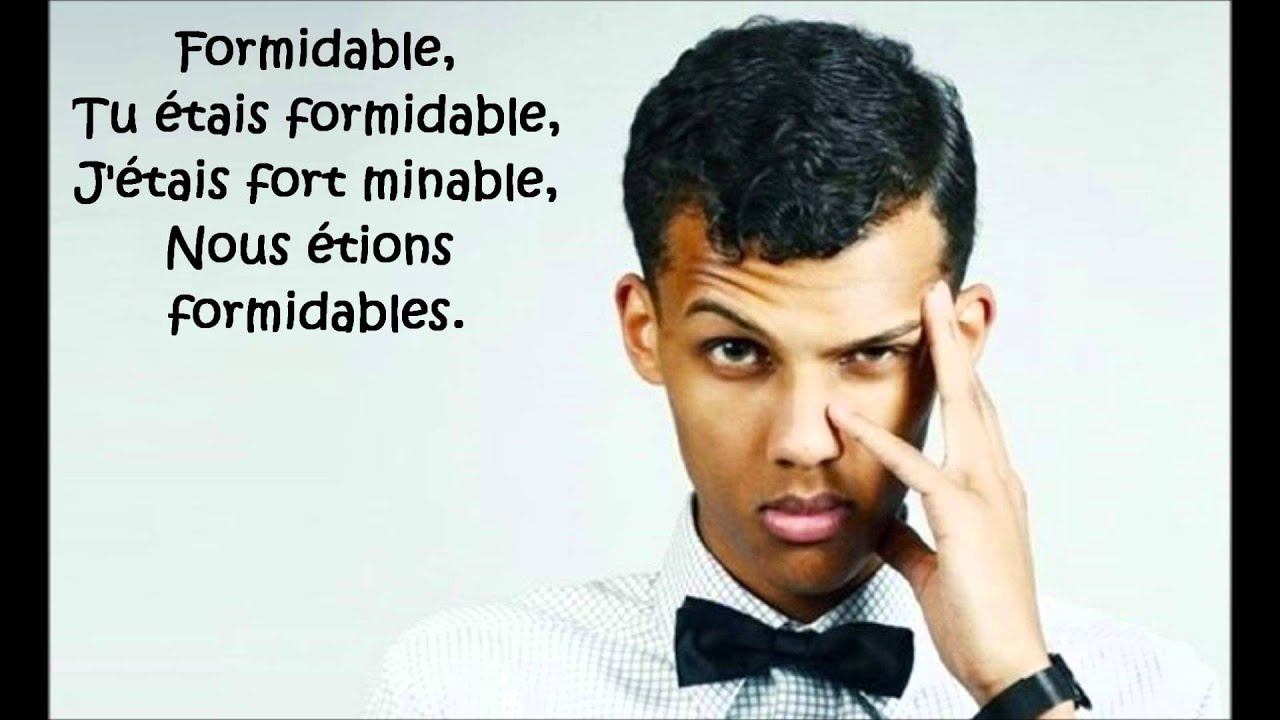 Stromae - Formidable (lyrics) смотреть онлайн