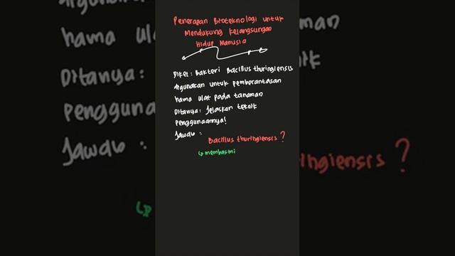 Bakteri Bacillus thuringiensis digunakan u... | Mandiri IPA Bio | Kelas 9 | 4 | Biologi смотреть онлайн