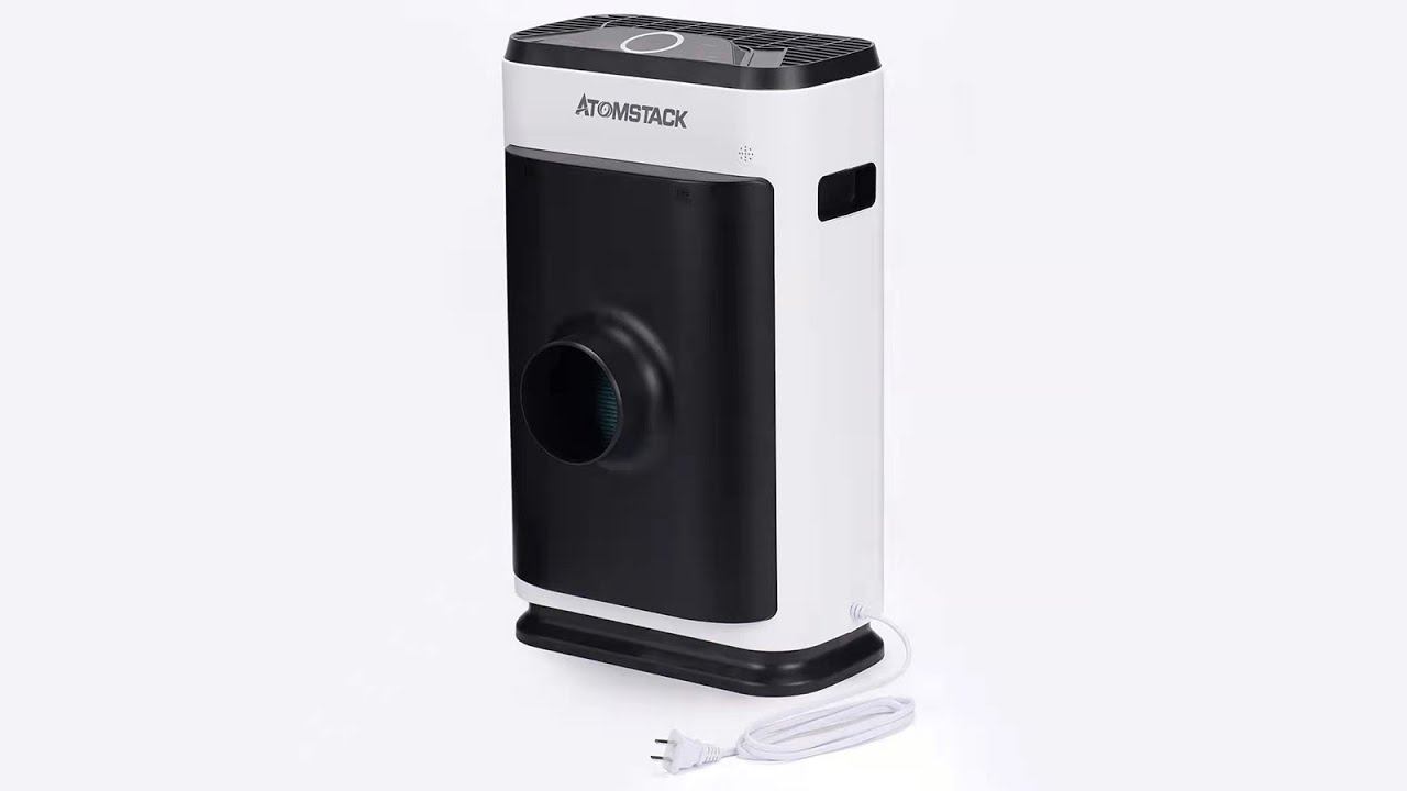 Atomstack air purifier for laser engraving machine смотреть онлайн