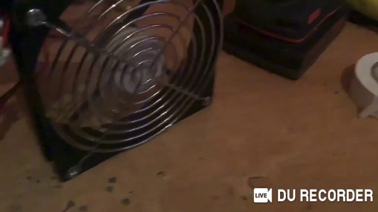 Blown and smashing a cheap PC fan смотреть онлайн