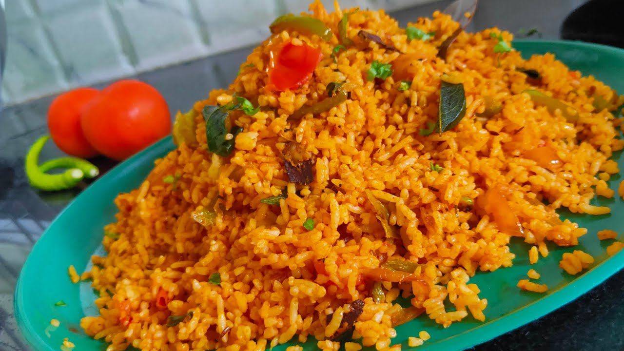 Tamatoe Rice|Tamatoe Pulao|టమోటా రైస్ смотреть онлайн