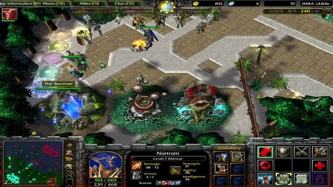 Dota IMBA AI - 2 x Silencer смотреть онлайн