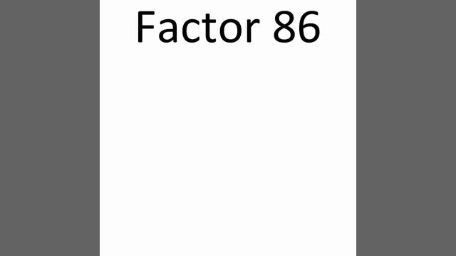 Factor A 86 смотреть онлайн