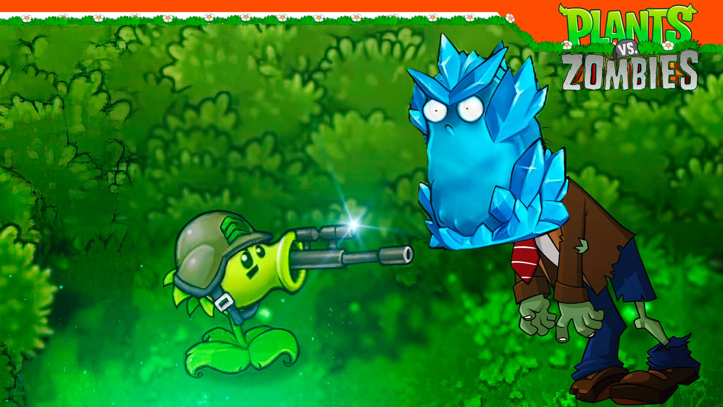 😈 ГОРОХОСТРЕЛ СНАЙПЕР ИМБА ФЬЮЖН ПВЗ 2.1.4 😈 Plants vs Zombies Fusion 2.1.4 Растения против зомби смотреть онлайн