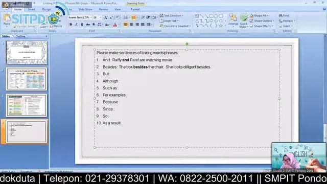BAHASA INGGRIS || LINKING WORD/ PHRASE смотреть онлайн