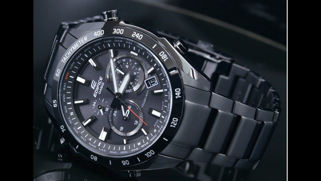 Обзор и настройка часов Casio EDIFICE EQW-T620DC-1A. Casio EDIFICE EQW-T620DC-1AER Review