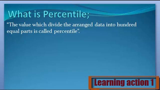 What is Percentile. Urdu /English смотреть онлайн