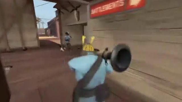 Team Fortress 2 Soldier gameplay (dex n' des server) смотреть онлайн