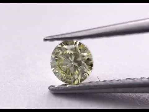 0.16ct 3.4mm Yellow Round Brilliant F029-12 смотреть онлайн