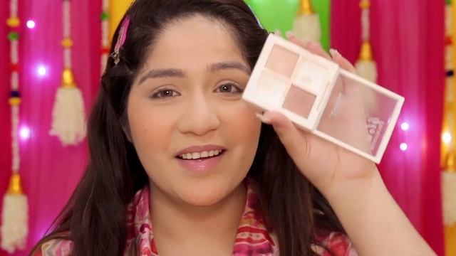 Insight Cosmetics One Brand Makeup Tutorial | *UNDER ₹250* 🤩 Navratri Makeup Look-5 🕉 💙 смотреть онлайн