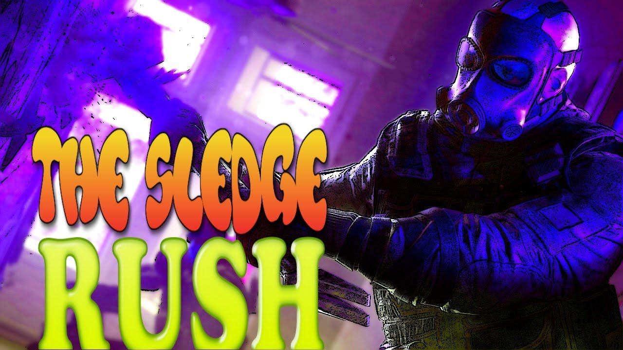 SLEDGE RUSHING LIKE A MANIAC - RAINBOW SIX SIEGE (SLEDGE RUSH ACE) (SLEDGE MONTAGE) смотреть онлайн