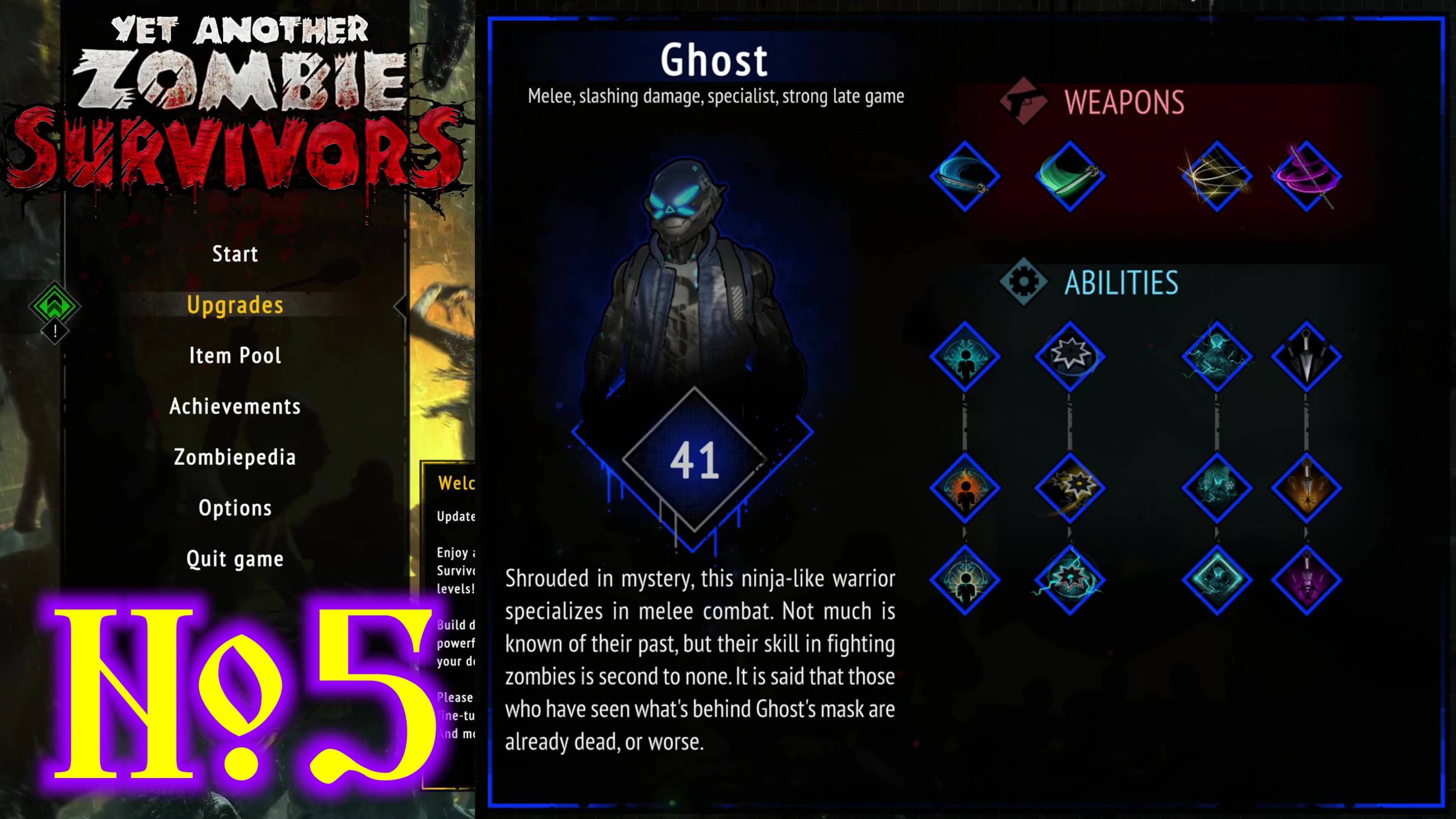 Yet Another Zombie Survivors №5 Ghost смотреть онлайн