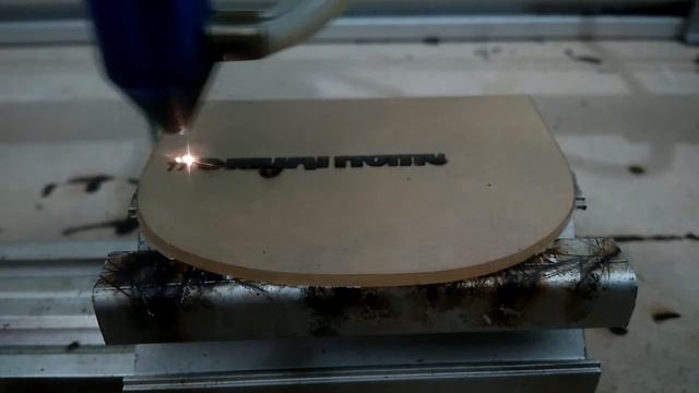 TUTORIAL LASER GRBL PART 3 ENGRAVING RESULT смотреть онлайн