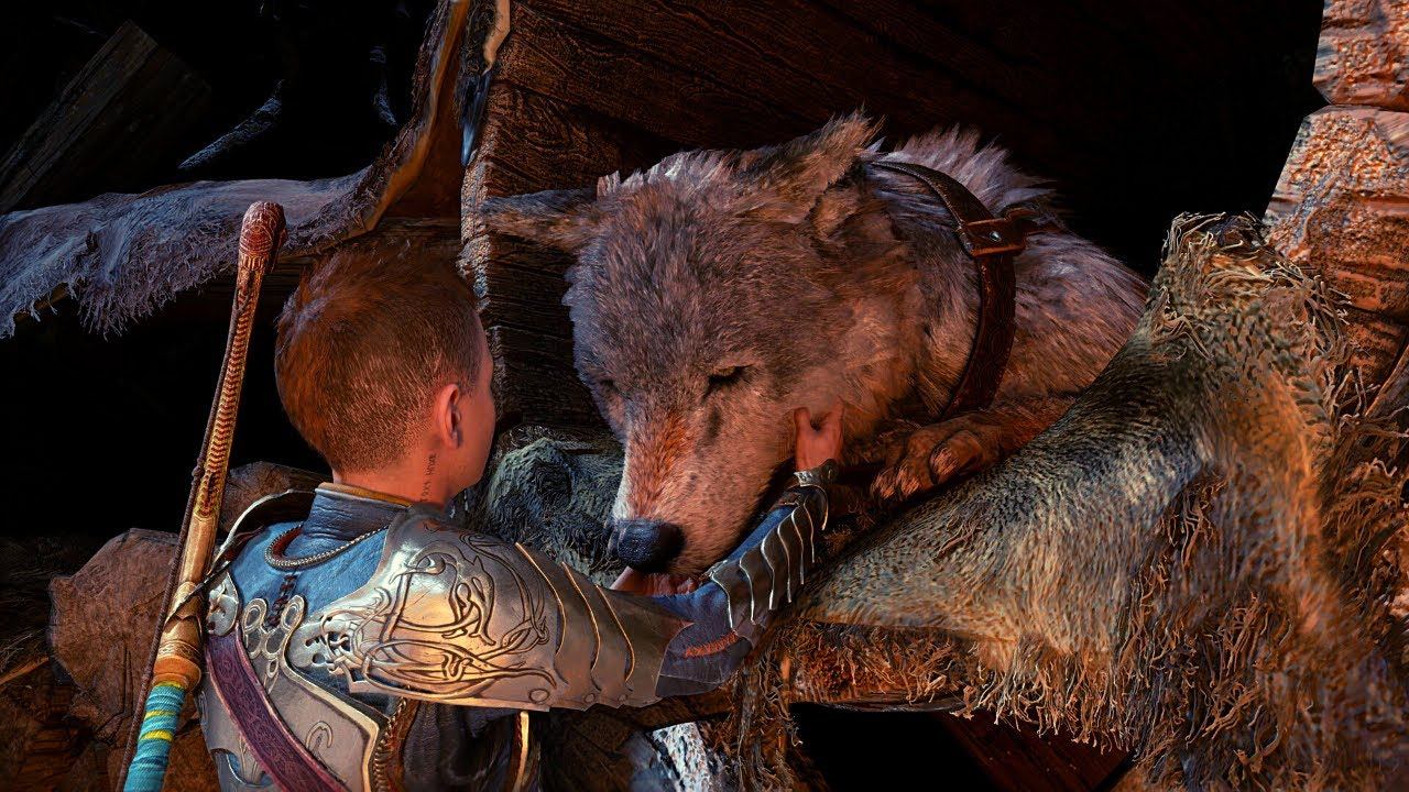 Atreus Visits Fenrir's Grave | God Of War Ragnarok смотреть онлайн