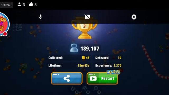 WORMSZONE.IO 🔴LIVE WORMSZONE AMAZING GAMEPLAY смотреть онлайн