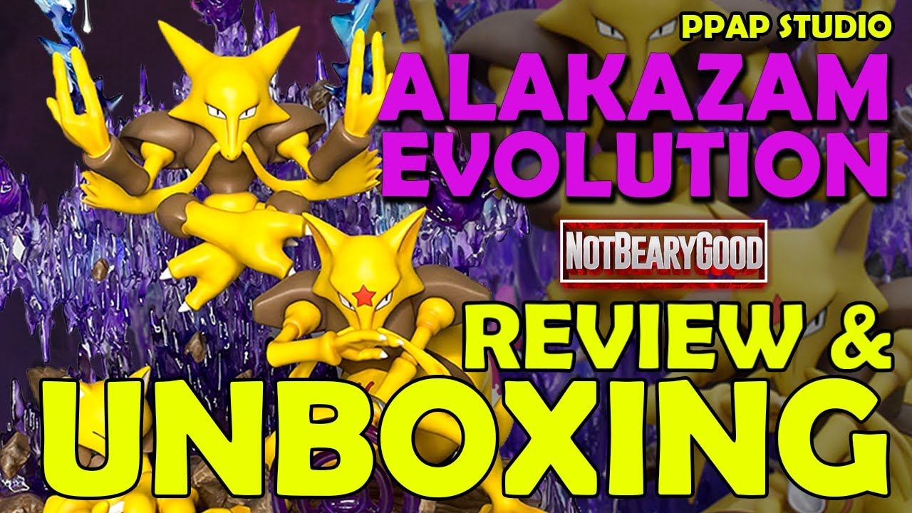 ABRA, KADABRA, ALAKAZAM!! Psychic Evolution Line Unboxing & Review [PPAP Studio] смотреть онлайн