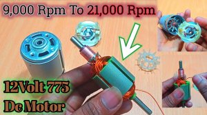 How To Repair 775 DC Motor | 775 DC Motor Upgrade Max Speed | 775 Motor Open | What Inside 775 Moto