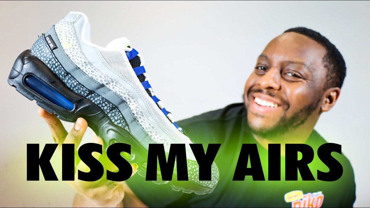Nike Air Max 95 Kiss My Airs 2023 On Foot Sneaker Review QuickSchopes 479 Schopes FD9752 001 смотреть онлайн