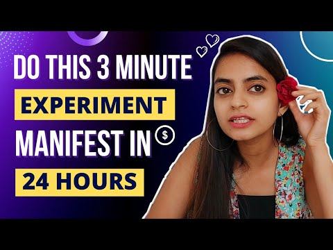How to manifest anything in 1 day – Manifestation Experiment | Works 100% | Bhanupriya Katta смотреть онлайн