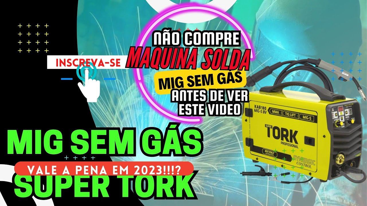 INVERSOR KAB 180 MIG SINÉRGICO BIVOLT SUPER TORK SOLDA PROFISSIONAL смотреть онлайн