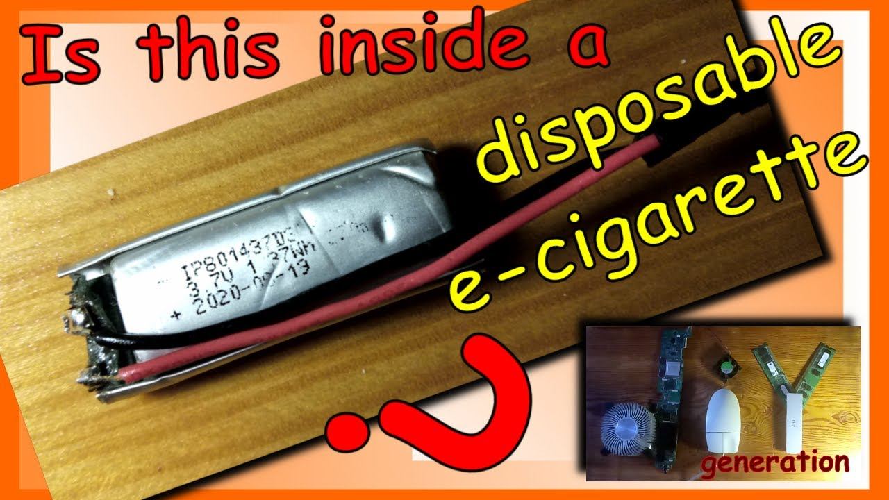 Opening vape | Reuse of lithium ion batteries | diy generation смотреть онлайн