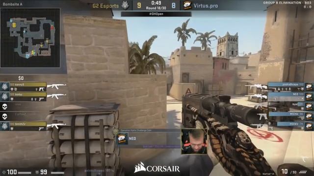 Neo 1.6 ACE! Virtus.pro Highlights VS G2 смотреть онлайн