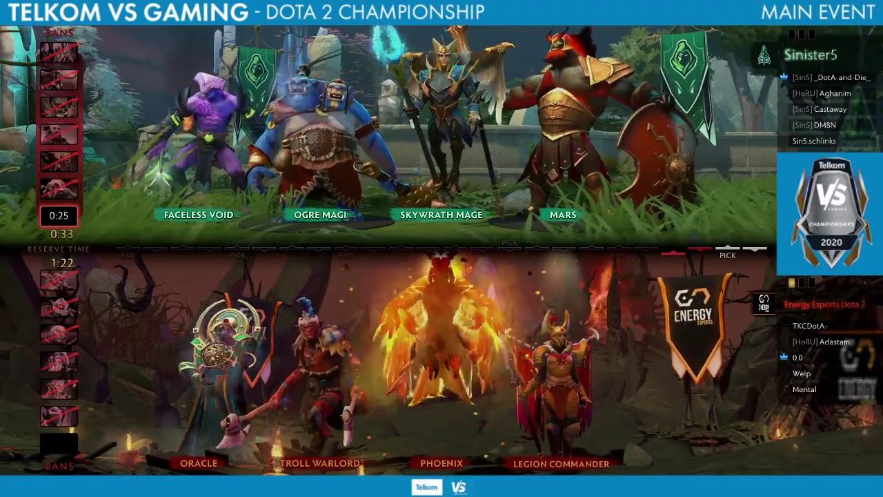 eN vs Sin5 | Grand Final Bo5 | Telkom VS Gaming Dota 2 Championship 2020 смотреть онлайн
