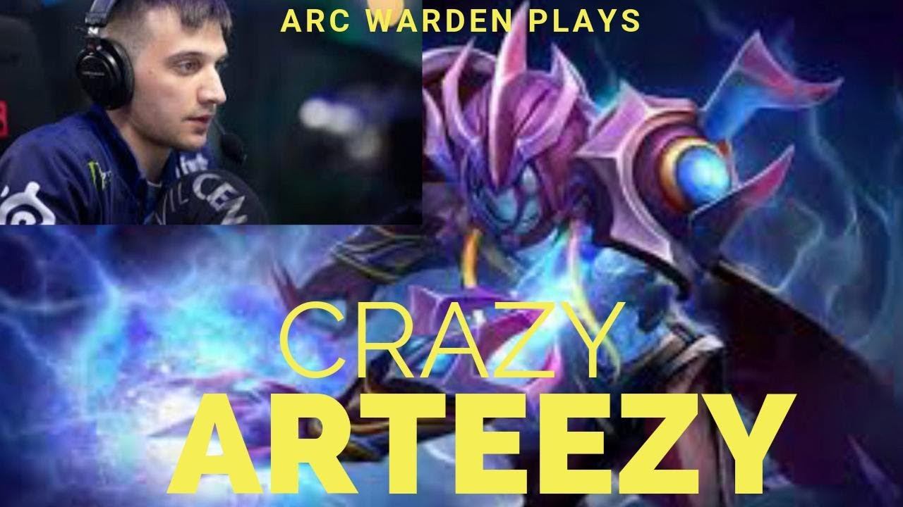 Dota 2 Arteezy - crazy arc warden plays смотреть онлайн
