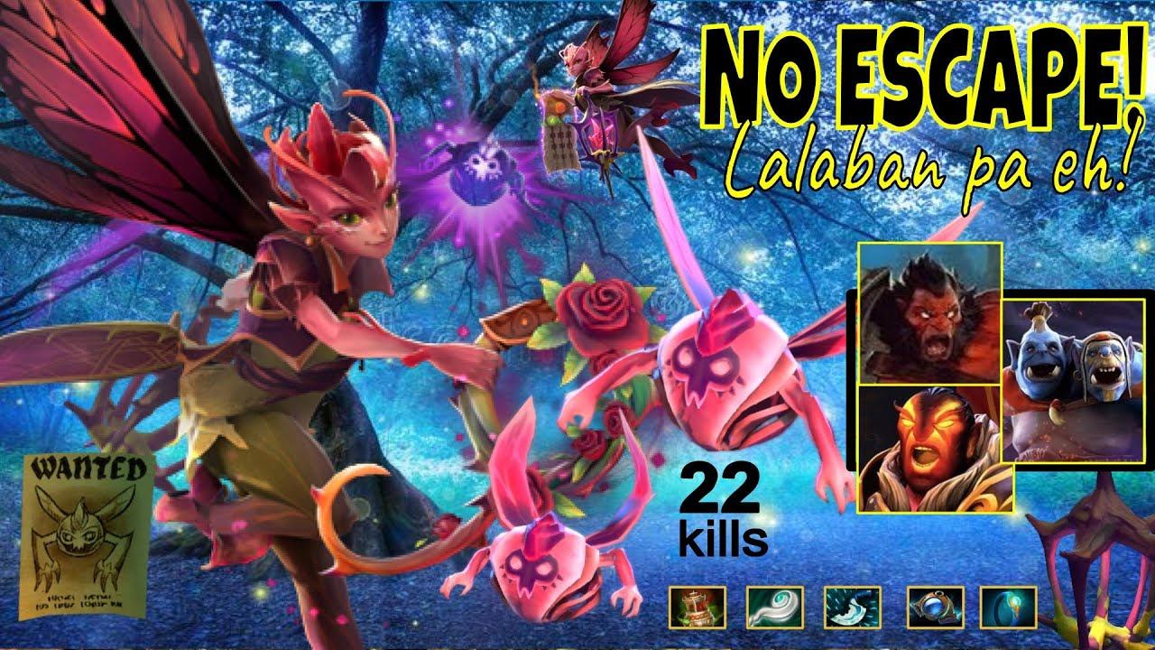 SUPPORTS CAN CARRY SERIES: DARK WILLOW - No Escape! Lalaban pa eh! 22kills Dota2 смотреть онлайн