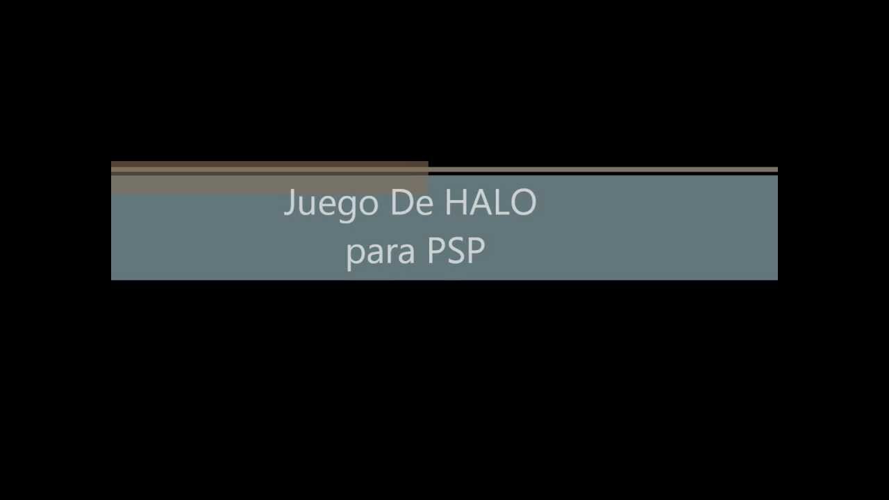 Juego de halo para psp un link смотреть онлайн