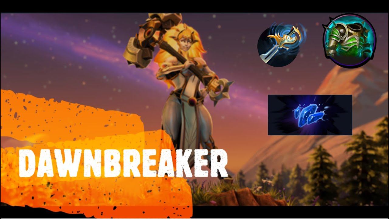 Dota 2 Gameplay, Dawnbreaker offlane by MettleMoon parche 7.33c. Assault cuiras para nuestro equip смотреть онлайн