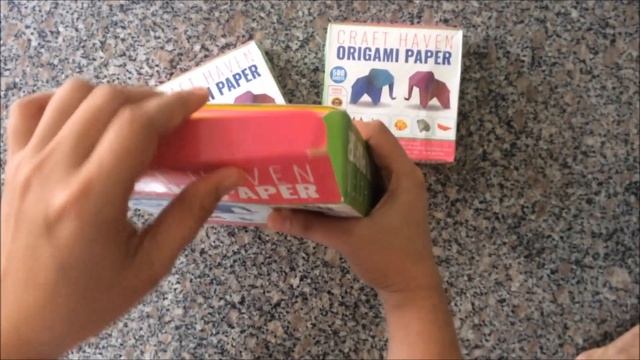 Origami Paper - 500 Origami Sheets per Pack - UNBOXING VIDEO by Craft Haven смотреть онлайн