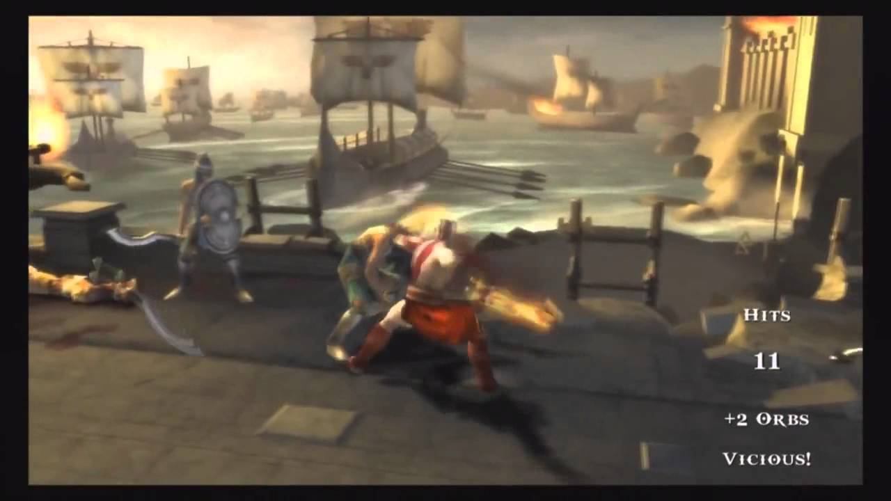 God Of war Chains of Olympus Walkthrough Part 1 PS3 version смотреть онлайн